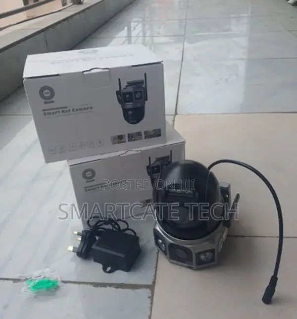 V380 4G Dual Lens PTZ Security Camera - HD CCTV - 1