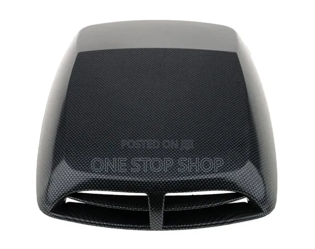 Durable ABS Hood Scoop with Carbon Fiber Finish for Nissan - 1