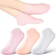 Silicone Moisturizing Socks for Dry Cracked Heels - 1