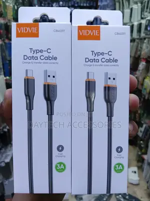 Vidvie Type-C Data Cable for Fast Charging and Data Transfer - 1M