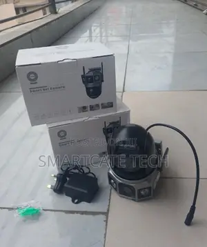 4G Dual Lens HD CCTV Camera with Night Vision & Two-Way Audio