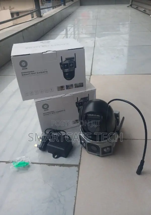 V380 AC Powered 4G Dual Lens Outdoor Security Camera - 1