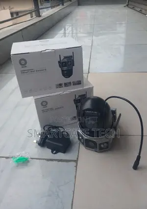 V380 AC Powered 4G Dual Lens Outdoor Security Camera