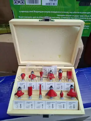 Professional Wood Router Bit Set - Carbide