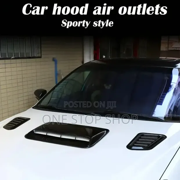 Bonnet Scoop - Adhesive Backing Exterior Styling - 1