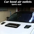 Bonnet Scoop - Adhesive Backing Exterior Styling - 1