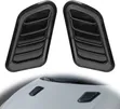 Car Decorative Bonnet Vent Cover - Front Hoods with 2 Air Vents - 1