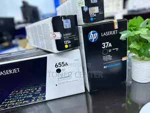 HP 655A LaserJet Toner Cartridge Halisi (CF450A)