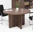 Round Wooden Conference Office Table - 2