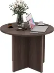 Round Wooden Conference Office Table - 5