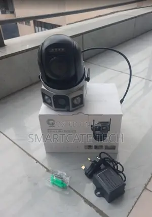 V380 Dual Lens 4G Wireless Security Camera with Night Vision