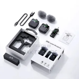 QY66 Dual Wireless Lavalier Microphone