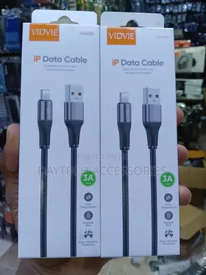 VIDVIE CB4038i USB-A kwa Lightning Cable ya Data