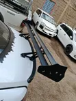 Spoiler Mbili za Mrengo Zinazoweza Kurekebishwa za Aloi ya Aluminiamu Nyeusi - 1