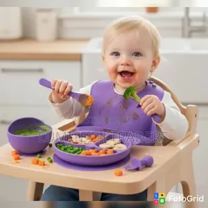 6pcs Silicone Cutlery Set for Kids