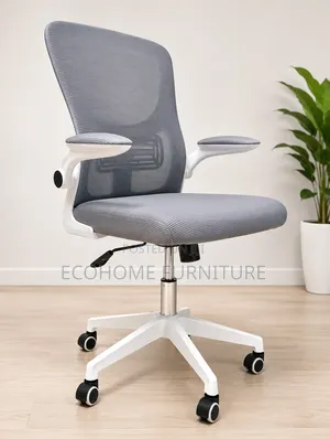 Kiti cha Ofisi cha Ergonomic - Grey & White