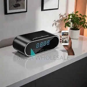 Kamera ya Siri ya Saa ya Alarm ya WiFi ya Ndani