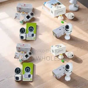 PTZ Wifi Bulb Camera ya Usalama - Lens Moja/Mbili
