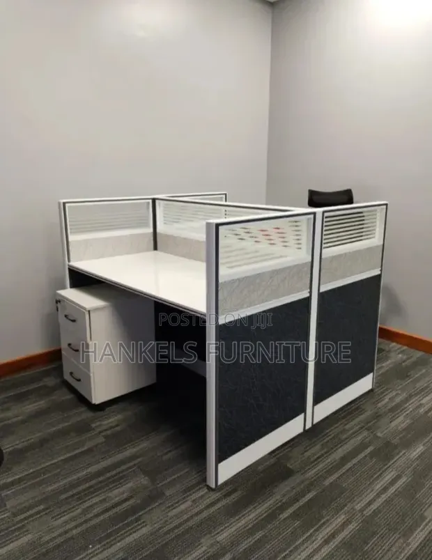 2-Way Workstation | Dawati la Kisasa la Ofisi kwa Watu 2 - 1