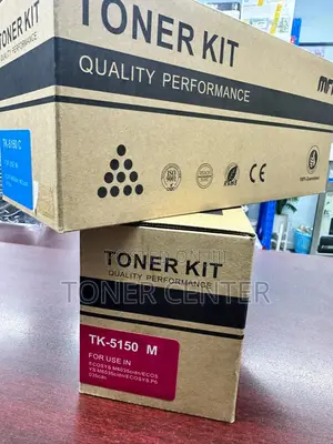 Kyocera TK-5150 Cyan & Magenta Toner Cartridges