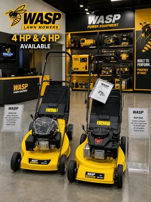 WASP 18" Petrol Lawn Mower - Mpya Kabisa 4HP/6HP Heavy Duty