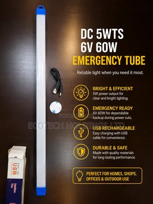5W LED Emergency Tube Light