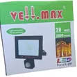 Vellmax 20W Solar Floodlight yenye Sensor - 1
