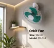 Orbit Starworth 16" Kipasua Hewa Kinachozunguka - 2
