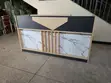 2M Reception Desk - Brown - 1