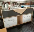 2M Reception Desk - Brown - 3