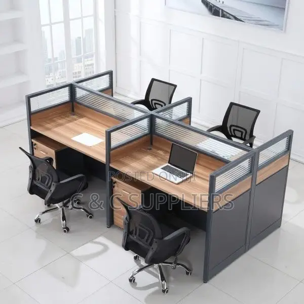 4-Station Modular Workstation - 1
