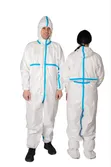 PPE Kit (Overall, Kifuniko cha Kichwa & Kifuniko cha Kiato) - 2