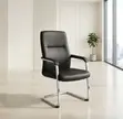 Black High Back Executive Visitor Chair - 3