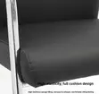 Black High Back Executive Visitor Chair - 4