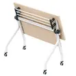 1.4M Folding Light Wood Training Table - 1