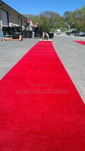Durable Red Event Carpet Runner for Celebrations