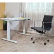 1.2M Electric Smart Work Desk - White - 1