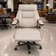 Executive Full Leather Manager's Chair - Brown - 1