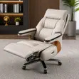 Executive Full Leather Manager's Chair - Brown - 3