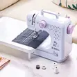 Portable Electric Sewing Machine with Expansion Table & 6 Rulers - 1