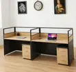 2-Person Straight Office Workstation - 1