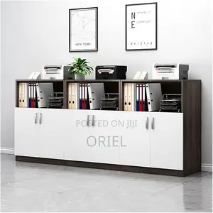 6-Door Office Credenza File Cabinet Storage