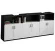 6-Door Office Credenza File Cabinet Storage - 5