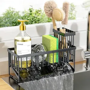 Metallic Sink Caddy - Black