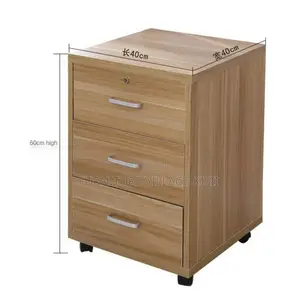 3-Drawer Office Pedestal Cabinet