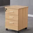3-Drawer Office Pedestal Cabinet - 3