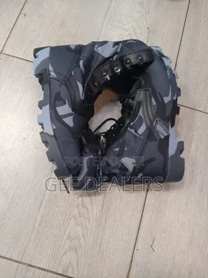 Viatu vya Jeshi/Polisi vya Siwar Camouflage