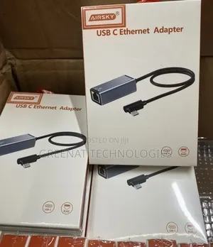 AIRSKY USB-C kwa Adapta ya Ethernet 1000Mbps Gigabit