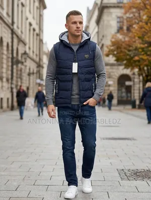 Men's Half Coat Jacket
