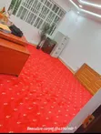 Carpet ya Ukutani ya Kifahari Nyekundu na Kijani - 1